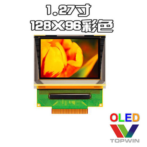 1.27寸彩色1.29寸oled液晶屏1.3英寸UG-2896GDEAF11厂家1.29英寸