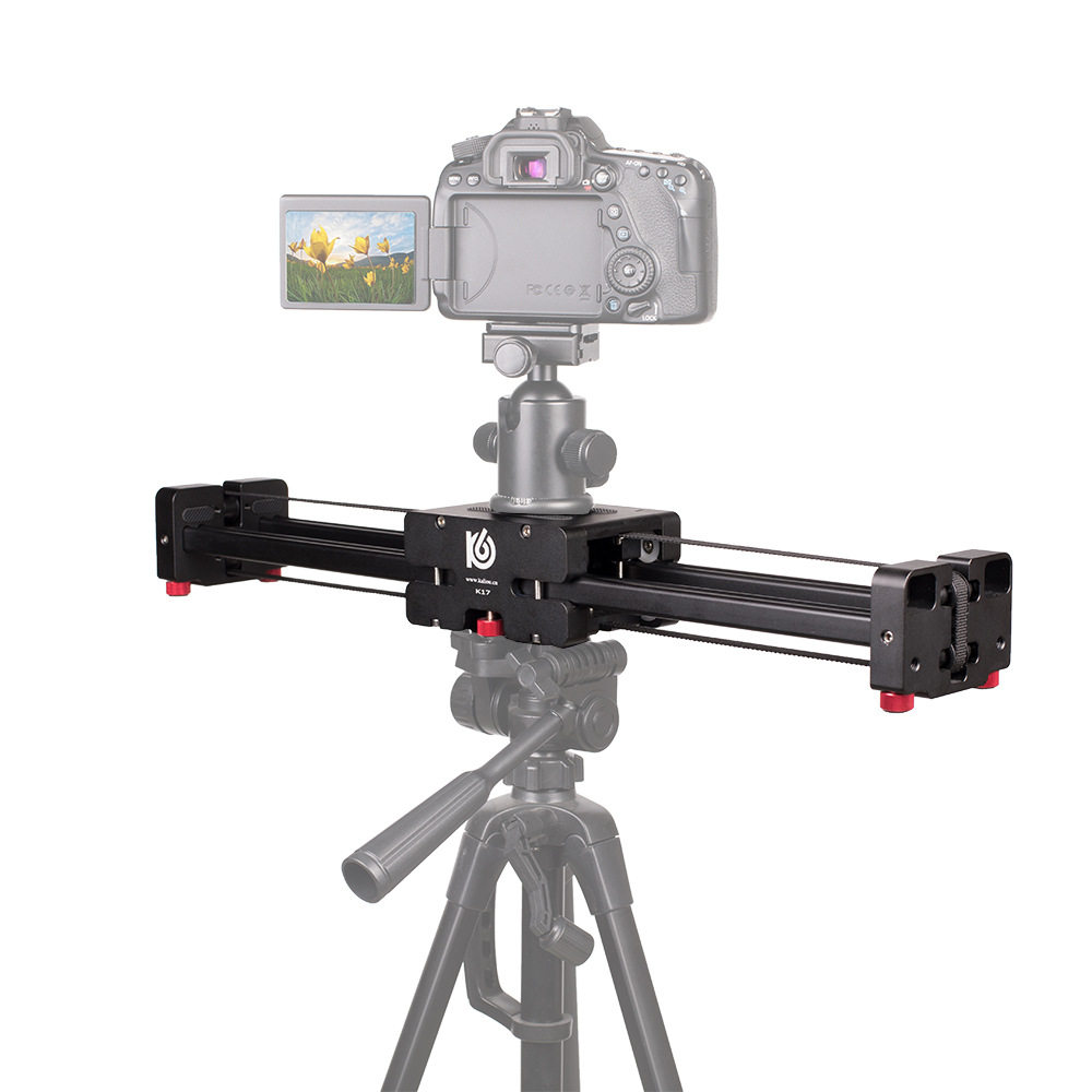 卡利欧 单反相机三脚架轨道 FT40/50CM伸缩增距阻尼滑轨 5D35D2