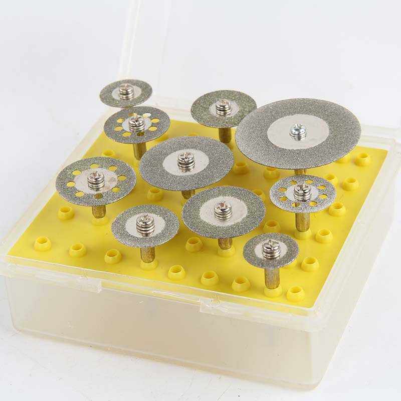 金刚砂切割片10片盒装 金刚砂小磨片 电磨锯片 玉石切片  108g,五金/工具,云石片,淘宝优惠券,粉丝福利购,淘宝优惠卷