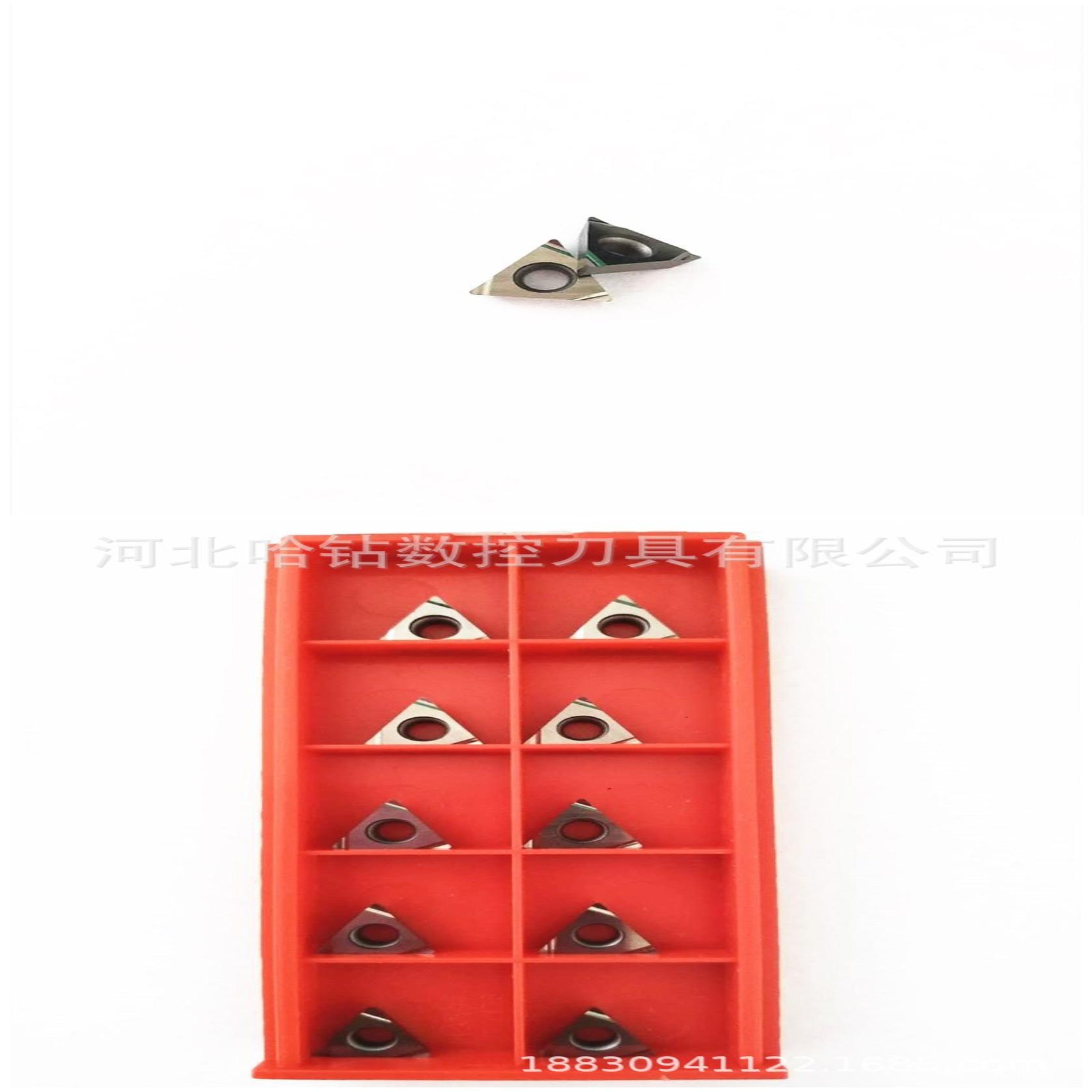 数控螺纹刀片内孔刀金属陶瓷刀头三角形TCMT16T304 TCMT16T3048