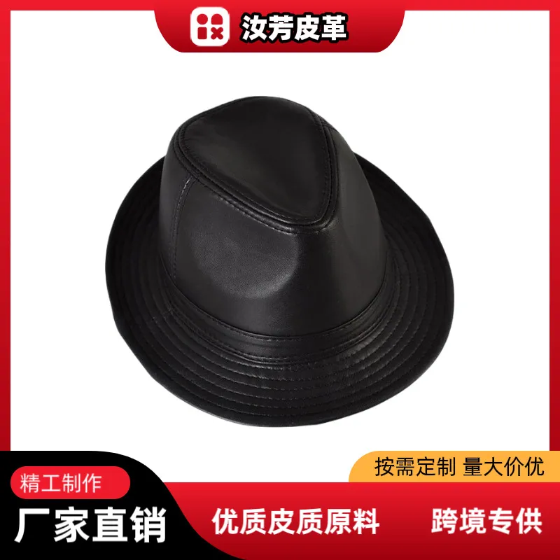新款真羊皮礼帽男士秋冬复古绅士绵羊皮爵士帽头层平顶上海滩礼帽,服饰配件/皮带/帽子/围巾,二件套,淘宝优惠券,粉丝福利购,淘宝优惠卷