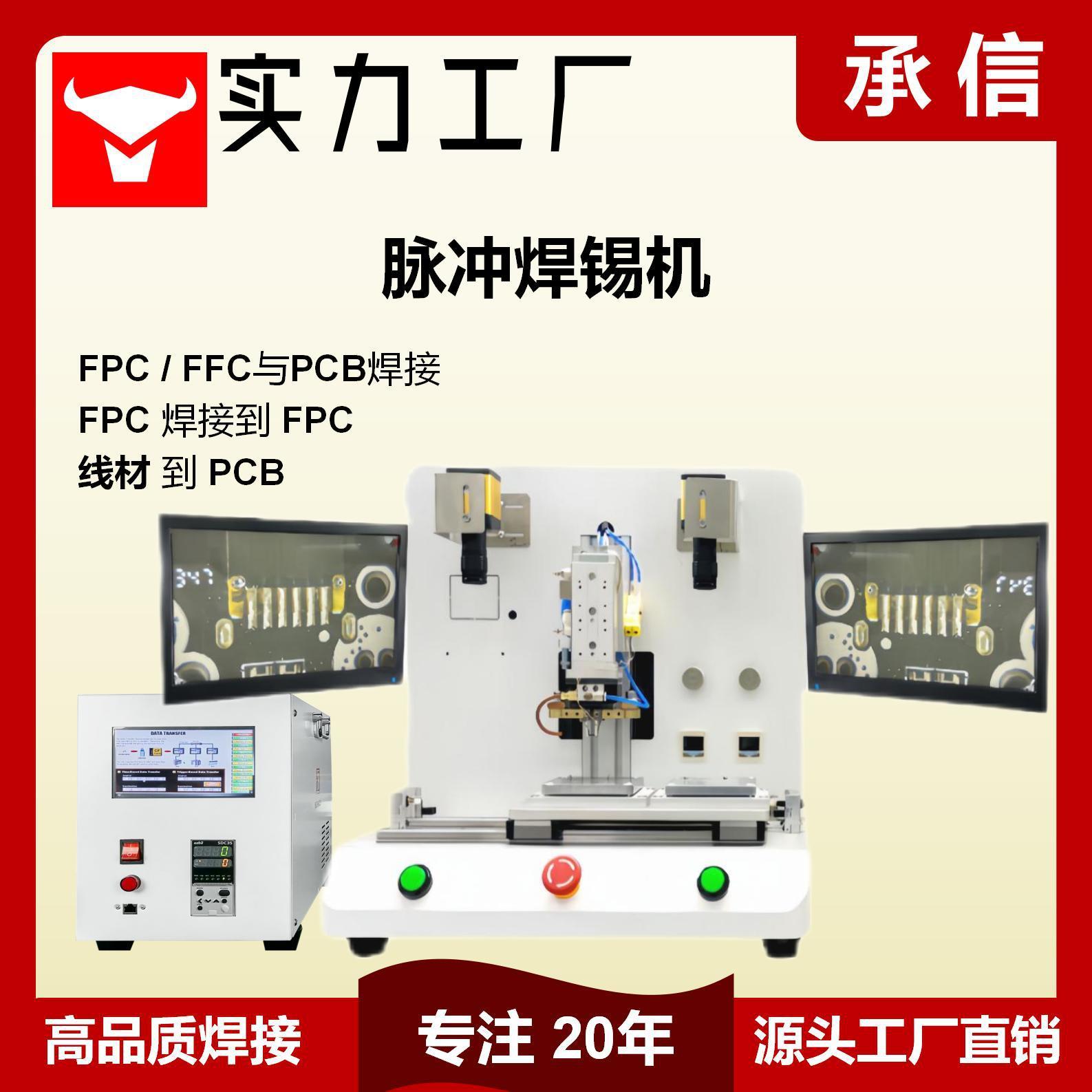 多工位FPC软排线焊接机哈巴焊锡机脉冲热压机
