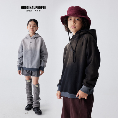 ORIGINALPEOPLE儿童连帽卫衣