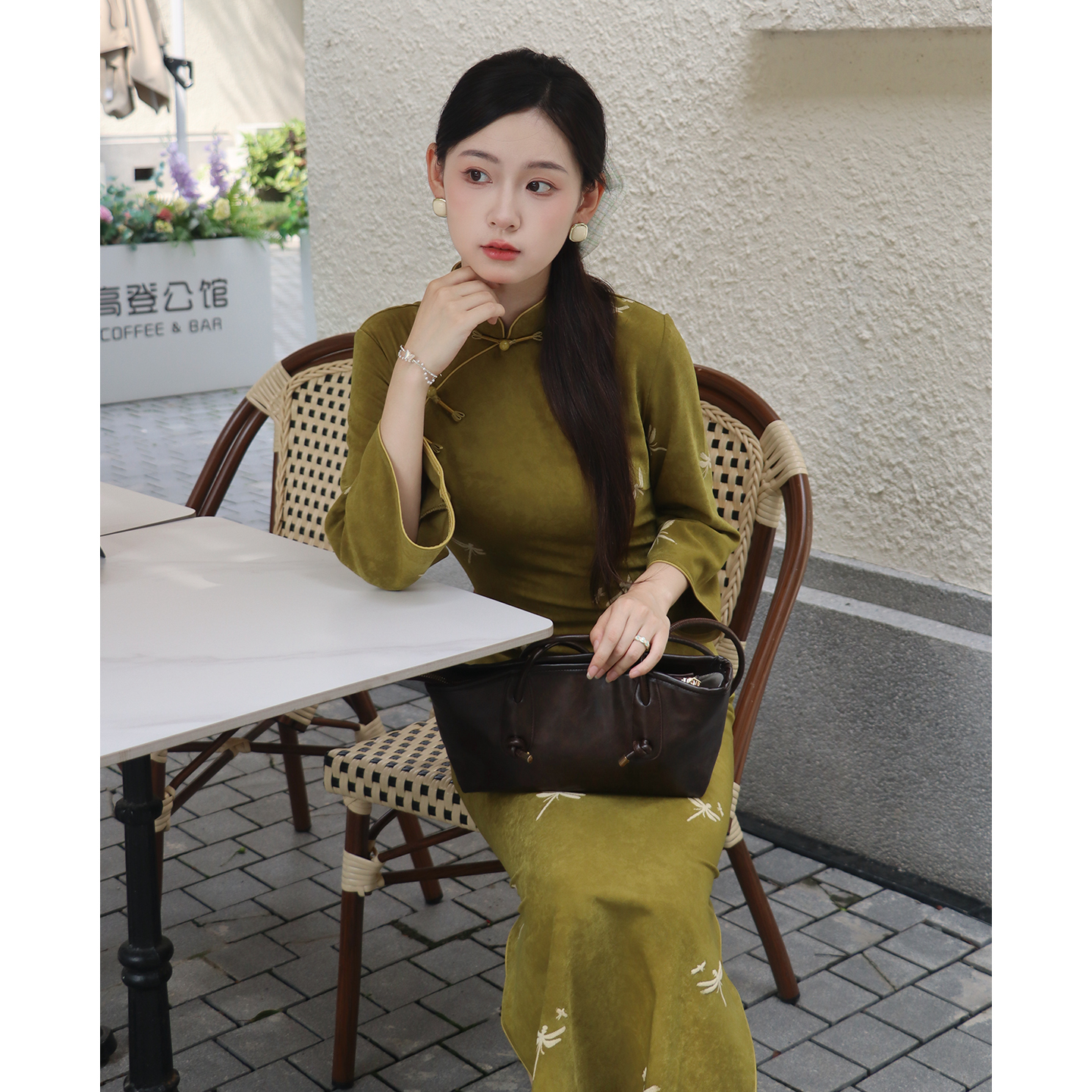 新中式旗袍年轻款少女日常可穿