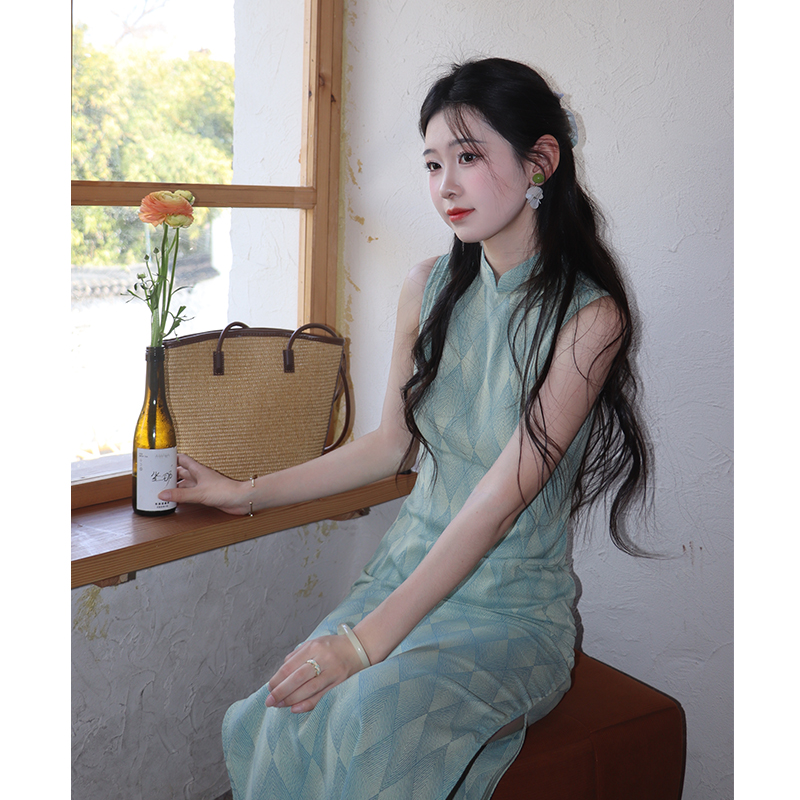 新中式改良旗袍年轻款少女复古