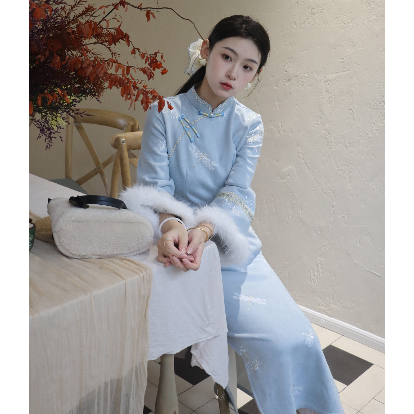 新中式旗袍改良国风年轻款少女