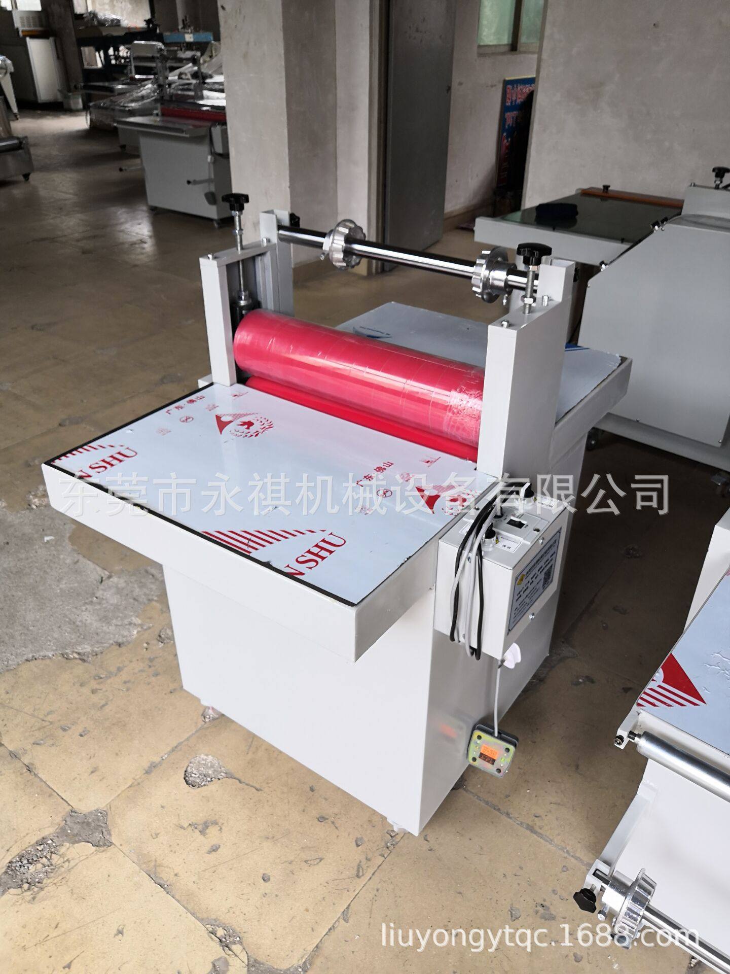 大滚筒覆膜机、覆保护膜机、冷裱膜机、 压膜机(有货)