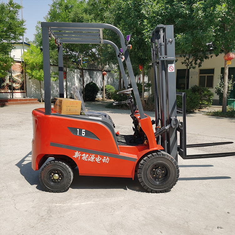厂家现货电动叉车1.2吨液压电动叉车座驾式多功能堆高装卸叉车