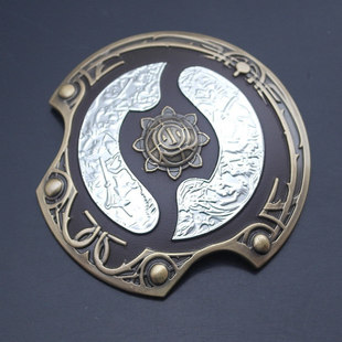 刀塔联盟 DOTA2刀塔不朽大号金属盾牌合金兵器武器模型摆件