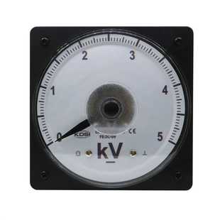 康 直流电压表LS KDSI 斯指针式 5kV圆形广角度电表 110 DC10V