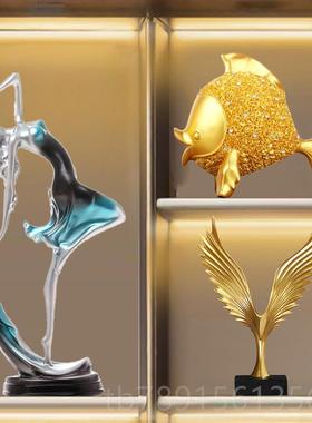 高档套北欧现奢代简约家居客厅品电视酒柜装饰装摆件办公室轻高档