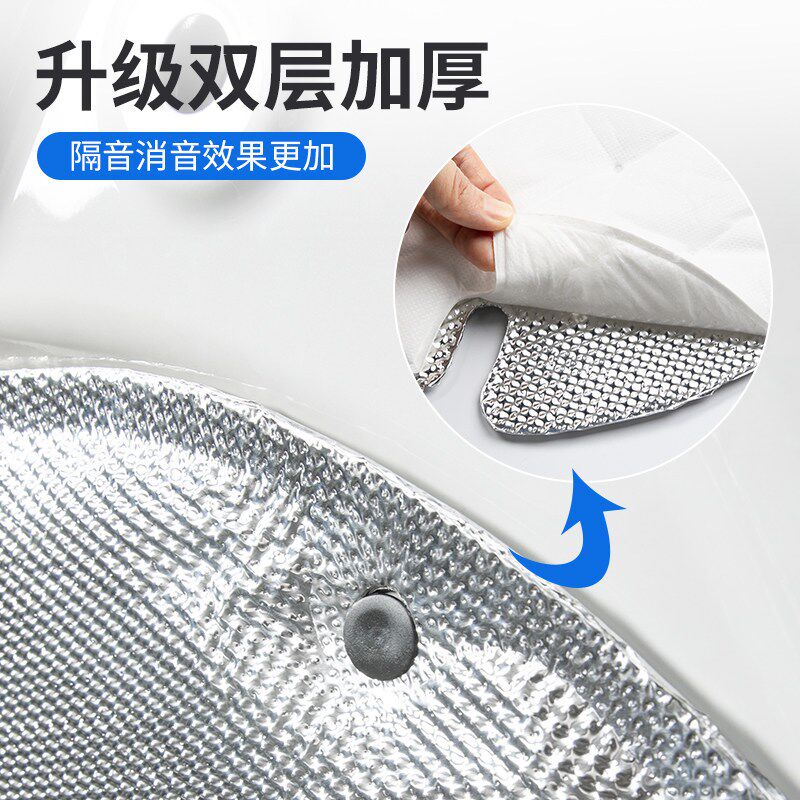 25款宝马新5系i5发动机隔u音棉机盖隔热棉525 530改装饰用品车配
