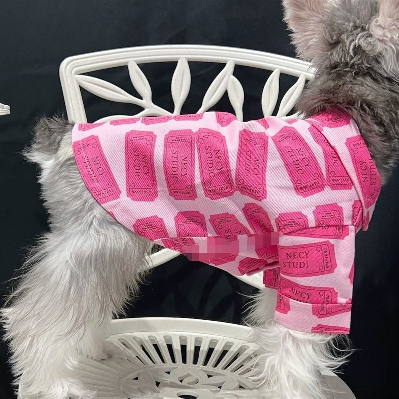 宠物衬衣大中小型宠物衣服大狗金毛D巨贵萨摩小狗衬衫泰迪比熊博