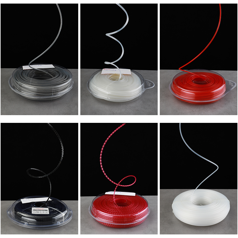 割草机通用打草绳割灌机q汽油尼龙割草绳耐磨钢丝锯齿打草绳2.63.