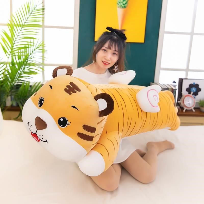 老虎玩偶毛绒玩具公仔大号床上睡觉夹腿长条抱枕儿童生.日礼物男,玩具/童车/益智/积木/模型,毛绒/玩偶/公仔/布艺类玩具,淘宝优惠券,粉丝福利购,淘宝优惠卷