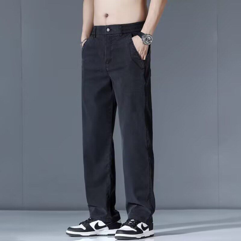工作服男b裤子耐磨工人工地干活穿的工装劳保休闲上班夏季薄款弹
