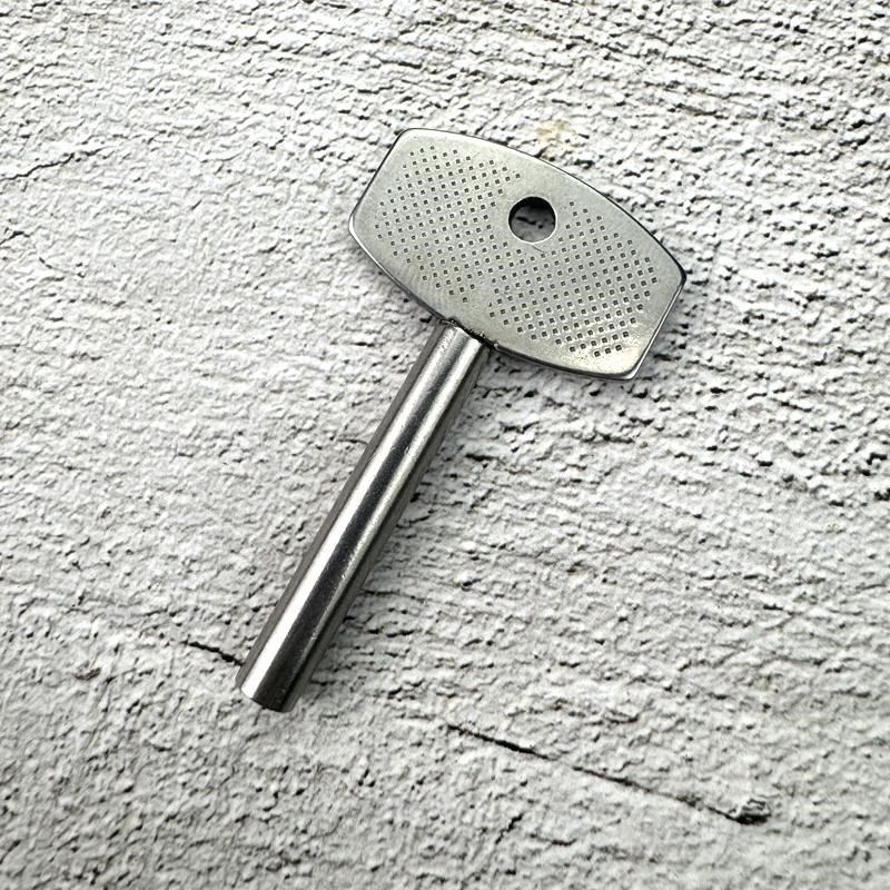 小号5.5mm 通用中小内三角单位钥匙五金配Q件钥匙老式银色钥匙