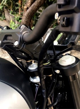 适用于贝纳利250幼狮500/800y改装752S 502C改装车把增高码升高器