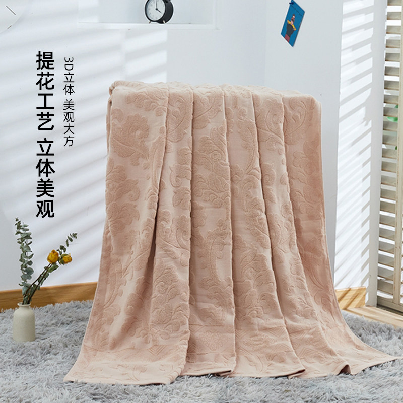 毛巾被老式怀旧i纯棉全棉夏季双人线圈空调毯盖被夏凉被单人学生