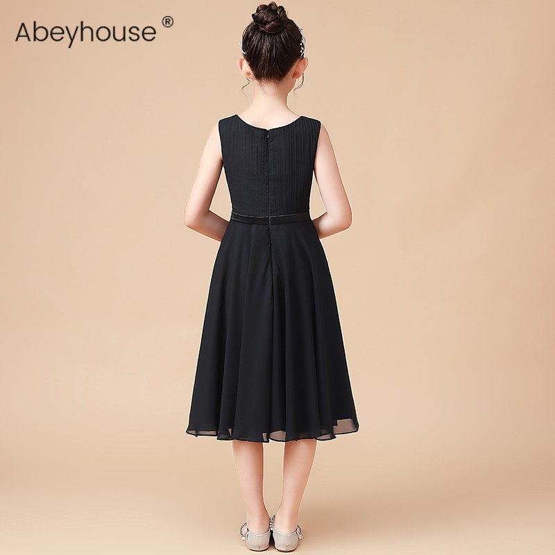 女童钢琴演出服小提o琴演奏服儿童乐团独奏礼服轻薄透气雪纺公主