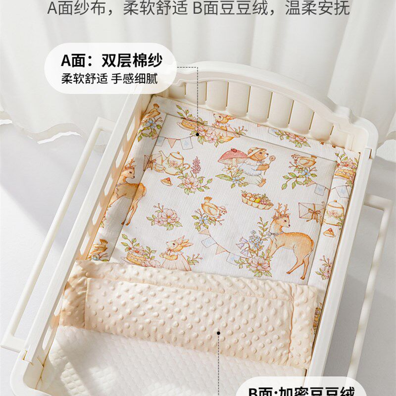 婴儿尿布台垫子护理台棉垫新生宝宝专用推车睡觉软垫W婴儿床垫褥