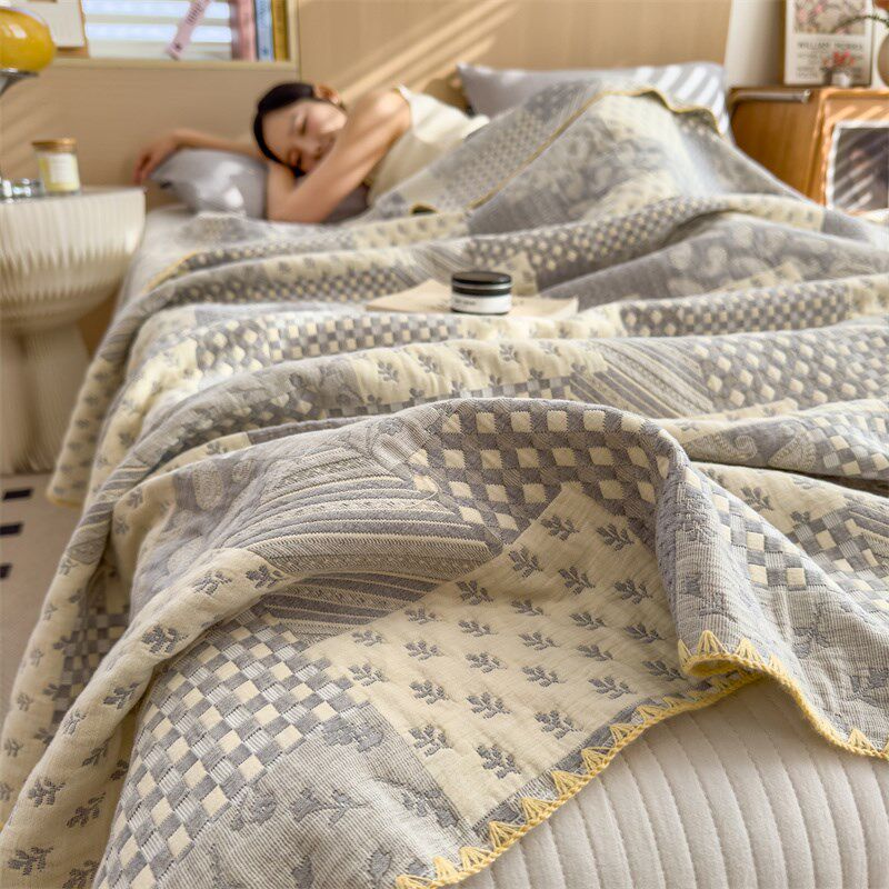 纯棉三层纱盖毯全棉纱布多功能毛巾被家用L宿舍床单毛毯夏凉被夏,床上用品,休闲毯/毛毯/绒毯,淘宝优惠券,粉丝福利购,淘宝优惠卷
