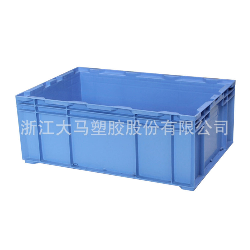 供应 浙江大马hp周转箱折叠塑料箱 HP5C环保耐磨物流箱欧标箱
