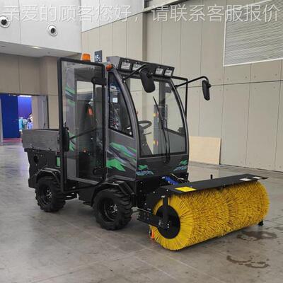 载式除雪滚刷市政环道卫道路体铲12451雪扫车雪一多功能路除雪滚