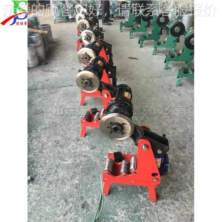 钢管镀锌管js-qgj45切机 下螺旋管衬塑管切管机 小型便携金式属管