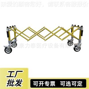 厂家直发铝合金棺材架推车 折叠移动式下葬车 葬礼架棺材担架推车