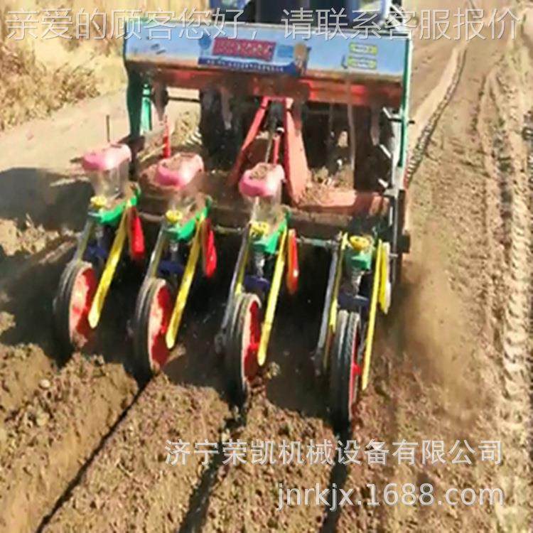新型多能功播种机多少钱RK台 玉图米蔬菜精播机 江苏蔬菜播种片机