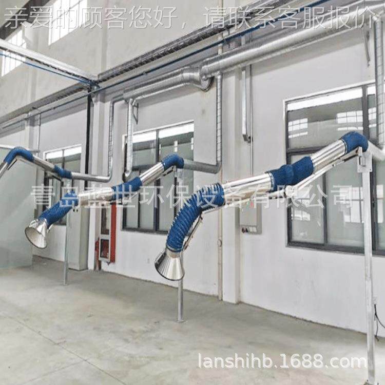 万向柔性吸气臂 任质意悬停保5年不锈钢吸接臂 气焊烟尘WPE吸气臂