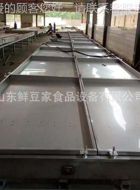 家广西腐竹机半自厂油皮生产 动豆家油皮豆制品PNU设备厂仿手工豆