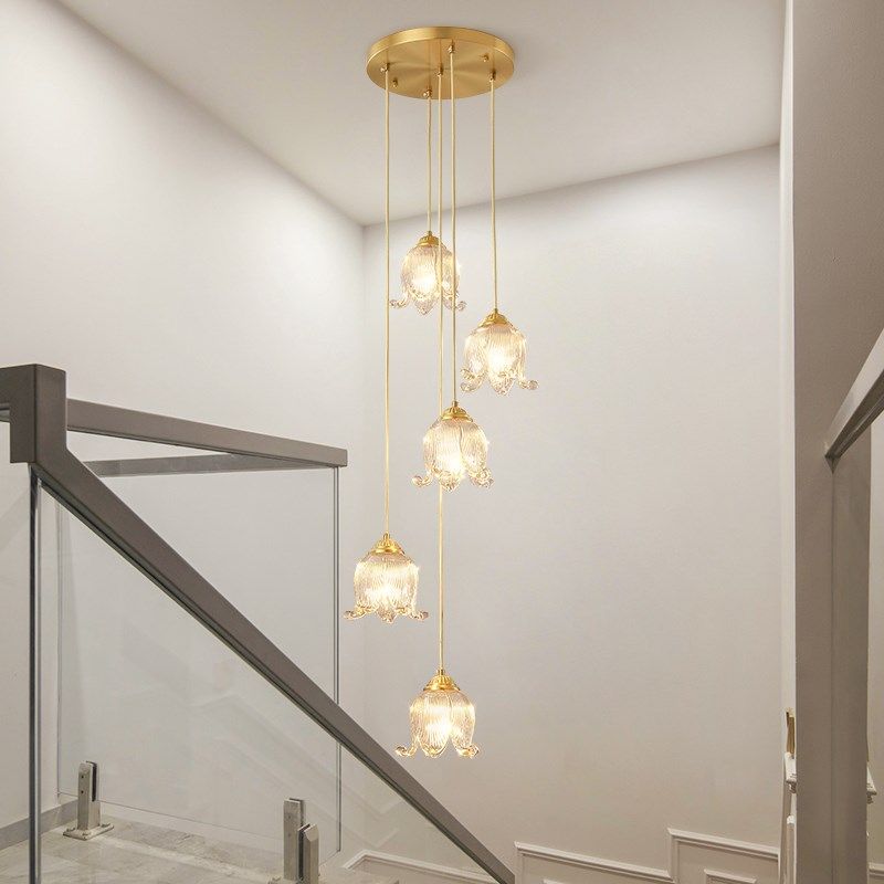 楼梯吊灯长复式别墅挑高loft公寓客厅中空美式简约法式奶油小吊灯,家装灯饰光源,LOFT/复式住宅/楼梯吊灯,淘宝优惠券,粉丝福利购,淘宝优惠卷