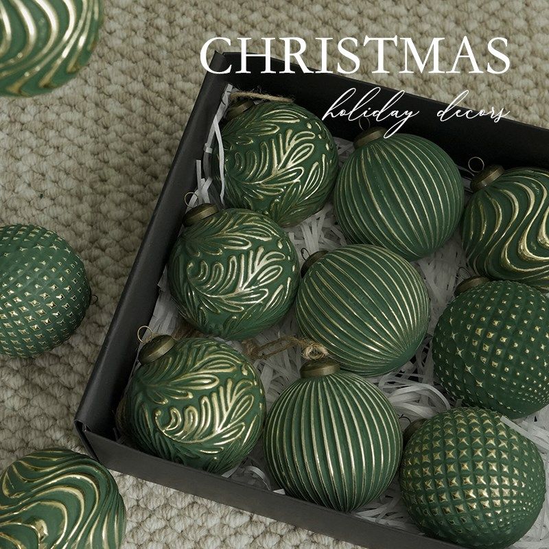 圣诞节装饰品家用圣诞球挂饰圣诞树挂件仿古球diy小吊球场景布置,节庆用品/礼品,圣诞装饰品,淘宝优惠券,粉丝福利购,淘宝优惠卷