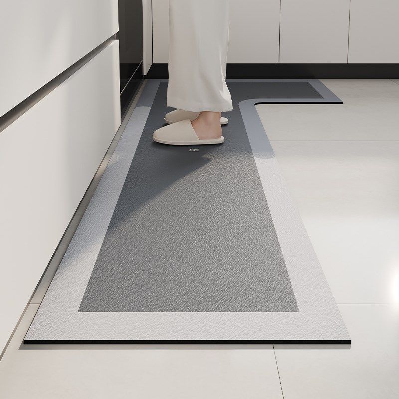 L型厨房地垫耐磨免洗可擦家用可定制防滑防摔硅藻泥吸水脚垫耐脏,居家布艺,厨房地垫,淘宝优惠券,粉丝福利购,淘宝优惠卷