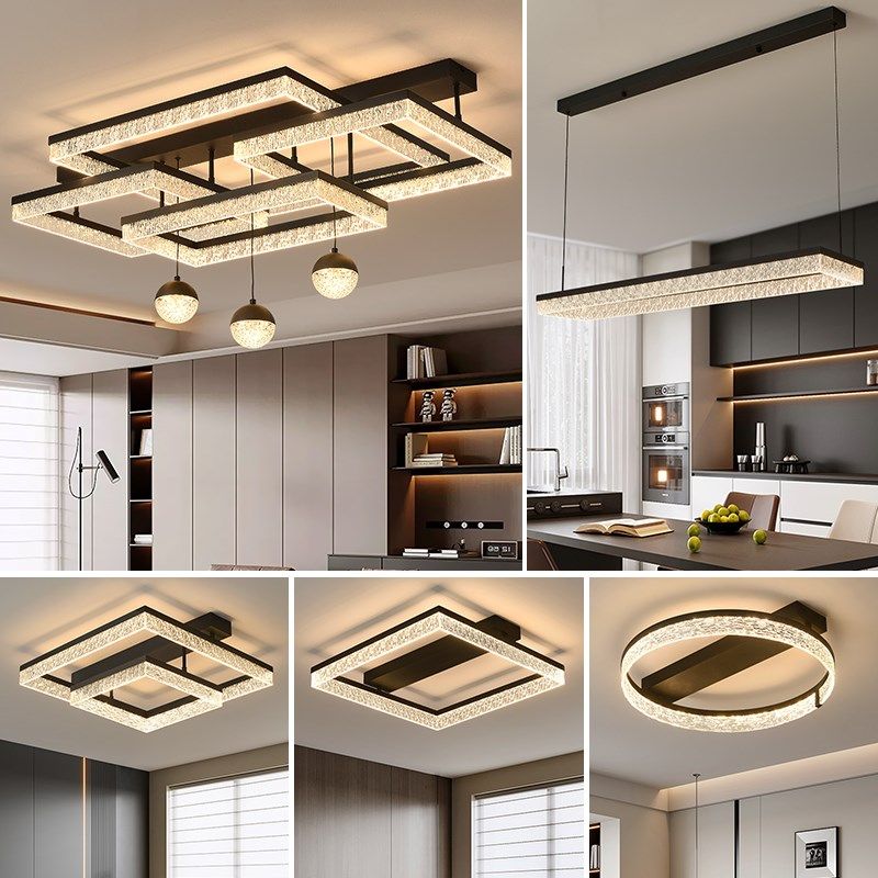 客厅灯2025新款意式极简轻奢高级感北欧风简约现代客厅吸顶灯套餐,家装灯饰光源,客厅吸顶灯,淘宝优惠券,粉丝福利购,淘宝优惠卷