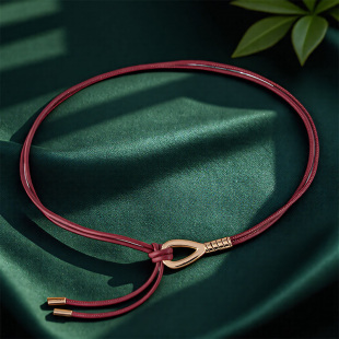 嘟卡丹安格拉红高级感细腰带装饰配裙子连衣裙毛衣大衣打结腰绳女