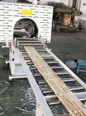 供应KG400型纸管打捆捆扎机纸箱用打包机pvc管打捆机通道式