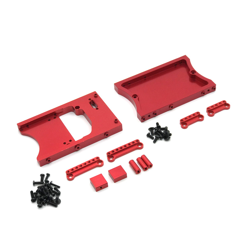 莽牛D90 D91 D96 MN98 99S遥控车金属升级摩托车配件舵机仓尾梁