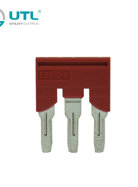 尤提乐JFBS10-6弹簧接线端子中心联络件10位一条用于JUT3-6端子上