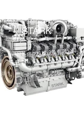 12V4000 16V4000重型柴油发动机 工业MTU 采矿建筑施工用4000系列