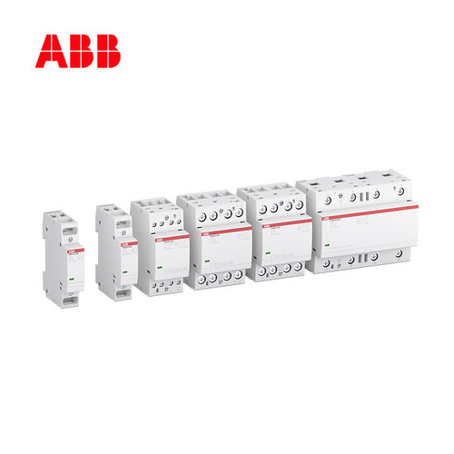ABB接触器ESB系列模块化DIN导轨230V4P四极40A建筑用ESB40-40N-06