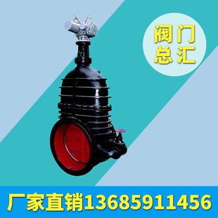 法兰闸阀 电动铸铁暗杆楔式 铜芯电动闸阀 10型 Z945T