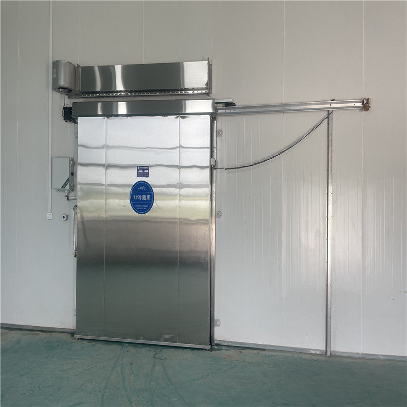 山东冷库推拉门厂家不锈钢电动平移保温门自动门单扇双扇冷藏库