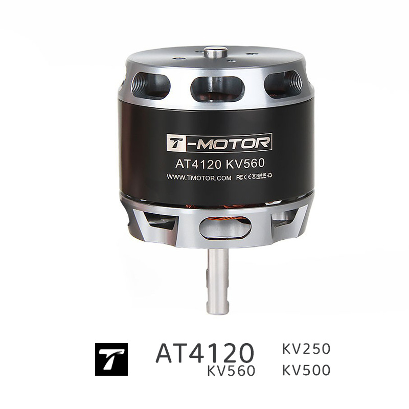 T-MOTOR老虎 AT4120无刷电机KV250长轴  垂起固定翼动力3D滑翔机
