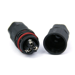IP68户外LED灯防水连接器快卡压线电缆对接插头M20防水插头厂家