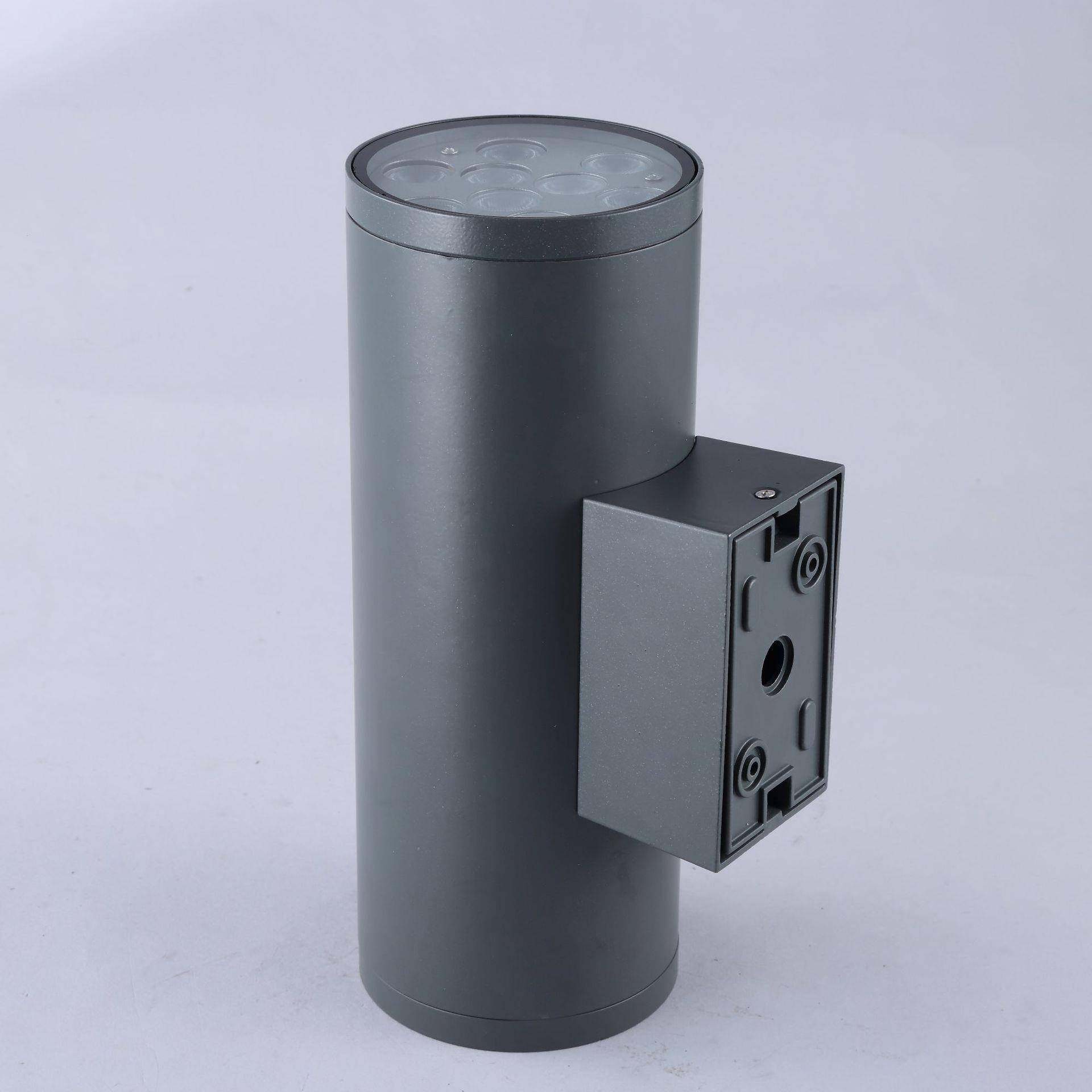 户外壁灯防水壁灯上下双头外壳私模 创意简约庭院花园别墅灯外壳