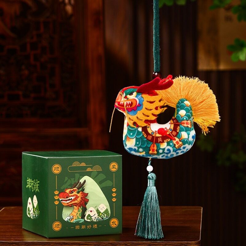 端午节龙舟香囊艾草驱蚊香包成品