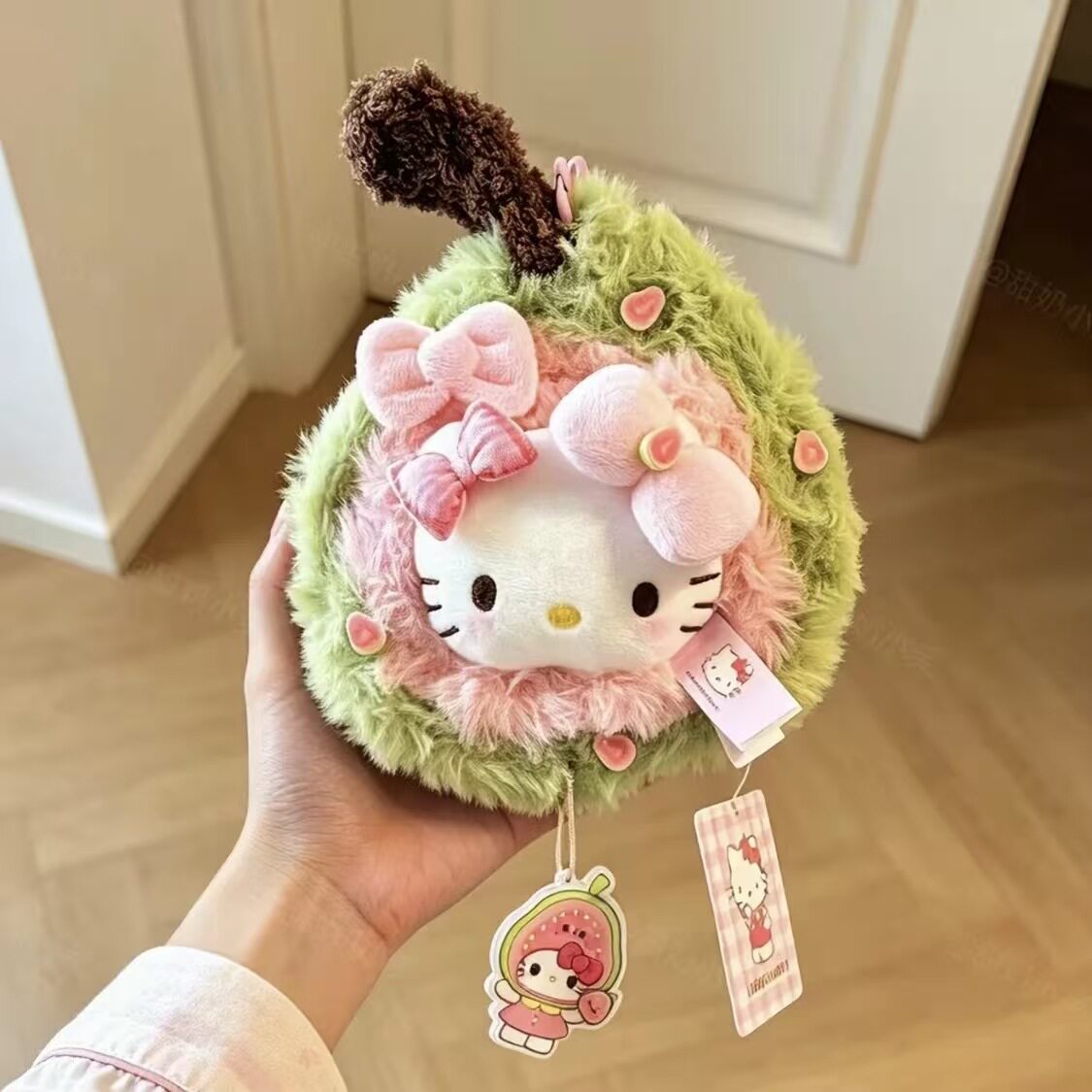 正版Hellokitty芭乐少女粉kt猫可